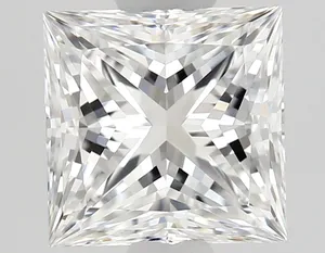 0.7ct PRINCESS D VS2 Natural diamond