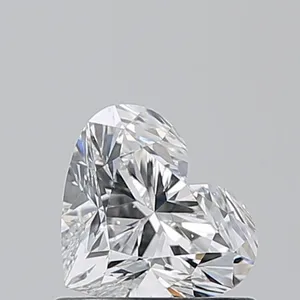 0.72ct HEART D VS2 Natural diamond