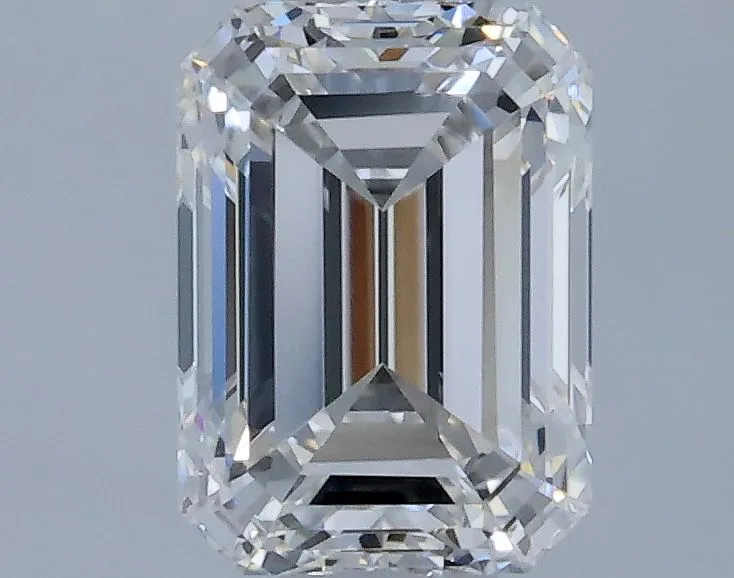 0.53ct EMERALD F IF Natural diamond