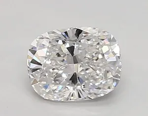 0.59ct CUSHION D VVS2 Lab diamond