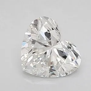 0.9ct HEART E IF Lab diamond