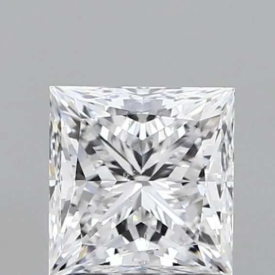 1.5ct PRINCESS D SI1 Natural diamond