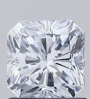 1.04ct RADIANT Fancy Light Blue VS2 Coloured Lab diamond