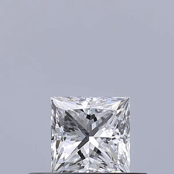 0.32ct PRINCESS D VVS1 Natural diamond