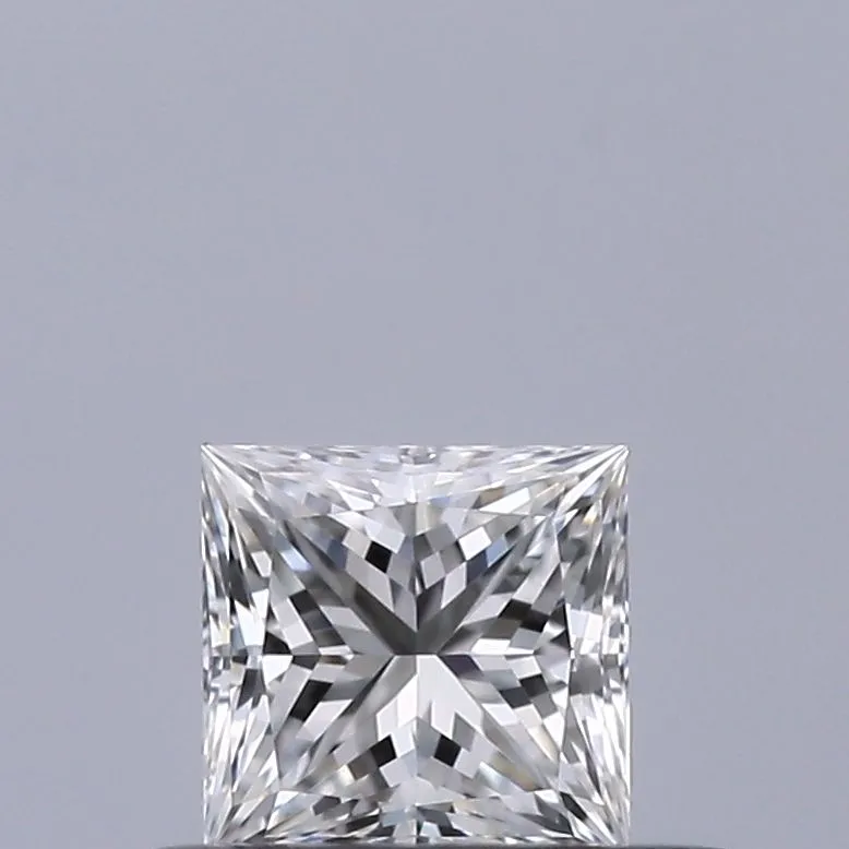 0.32ct PRINCESS F VVS1 Natural diamond