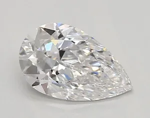 0.87ct PEAR D VVS2 Lab diamond