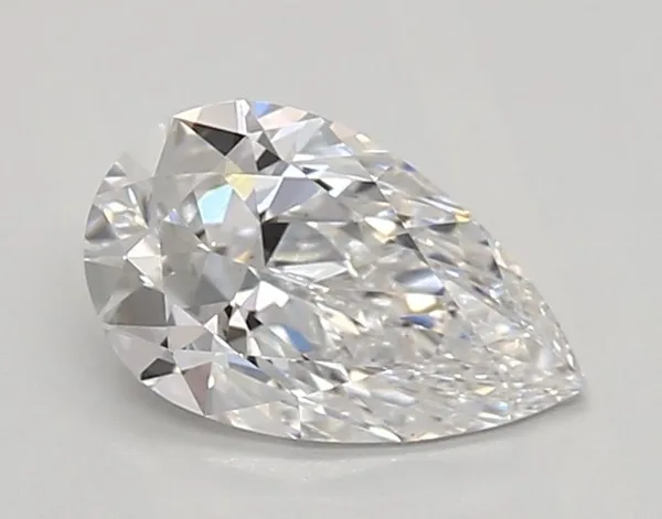 0.87ct PEAR D VVS2 Lab diamond