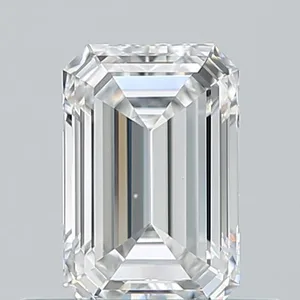 0.6ct EMERALD D VVS2 Natural diamond
