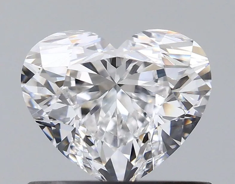 0.66ct HEART D VS2 Natural diamond