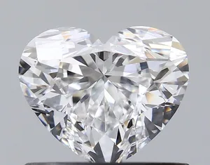 0.66ct HEART D VS2 Natural diamond