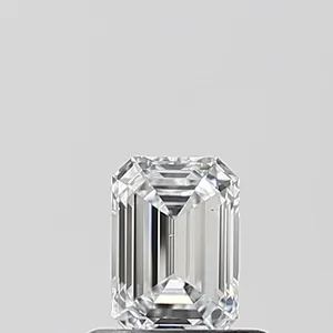 0.53ct EMERALD D VS1 Lab diamond