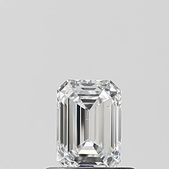 0.53ct EMERALD D VS1 Lab diamond