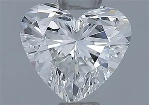 0.5ct HEART E VVS2 Natural diamond