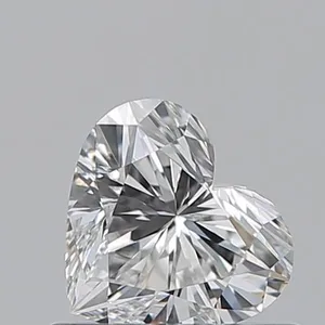 0.54ct HEART F VS1 Natural diamond