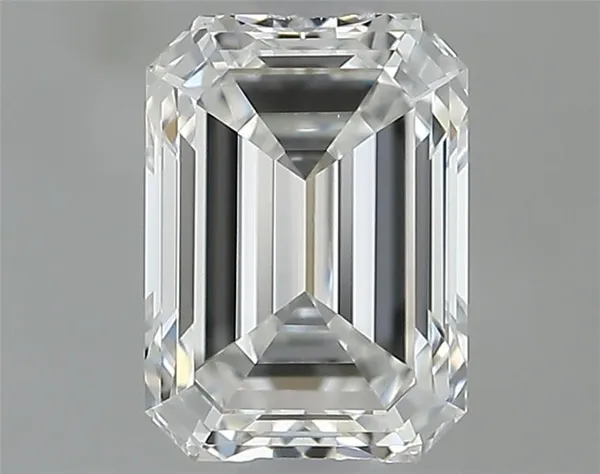 0.5ct EMERALD F VS1 Natural diamond