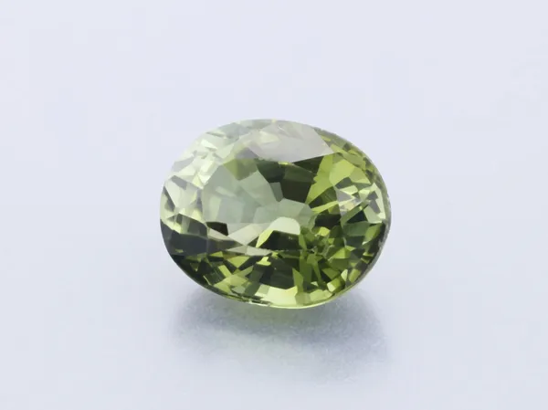 0.97ct Green Tourmaline, Oval cut gemstone