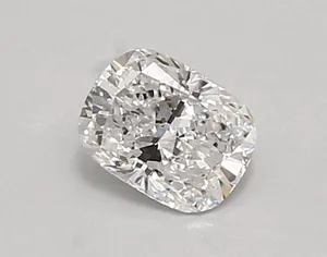 0.66ct CUSHION D VVS2 Lab diamond
