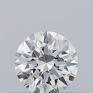 0.37ct ROUND D VS2 Lab diamond