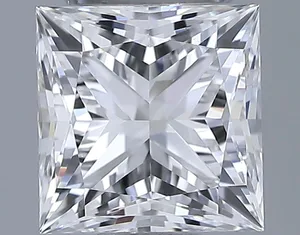 0.7ct PRINCESS F VS1 Natural diamond