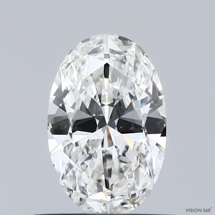 0.56ct OVAL H SI1 Natural diamond