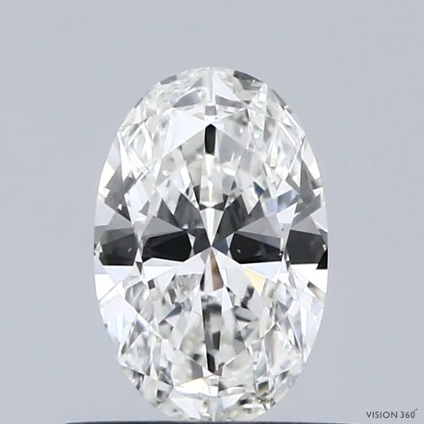 0.56ct OVAL H SI1 Natural diamond