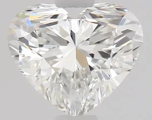 0.63ct HEART F VS1 Natural diamond