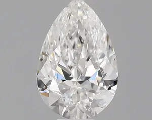 0.41ct PEAR F VS1 Natural diamond