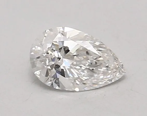 0.58ct PEAR D IF Lab Grown diamond