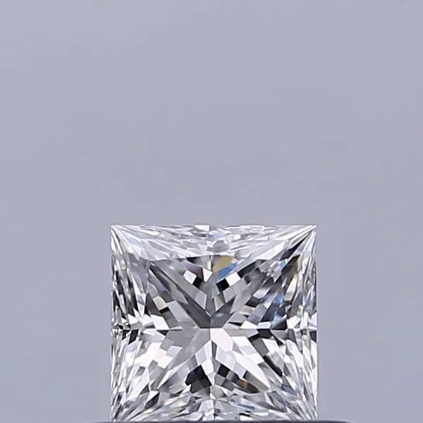0.36ct PRINCESS D VVS1 Natural diamond