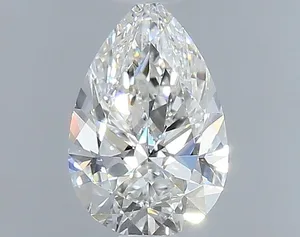 0.4ct PEAR F VVS1 Natural diamond