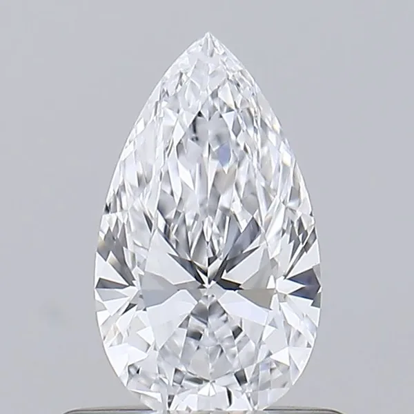 0.5ct PEAR D VVS1 Lab diamond