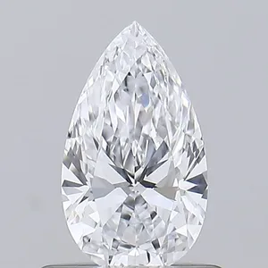 0.5ct PEAR D VVS1 Lab diamond