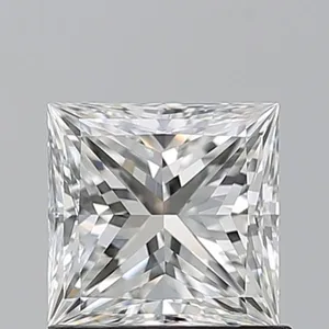 1.01ct PRINCESS H IF Natural diamond