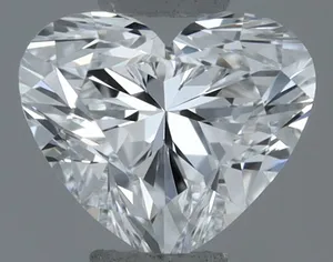 0.3ct HEART F VS1 Natural diamond