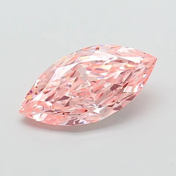 2.03ct MARQUISE Fancy Vivid Pink VVS2 Coloured Lab diamond