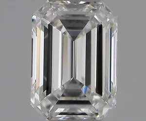 0.7ct EMERALD F SI1 Natural diamond