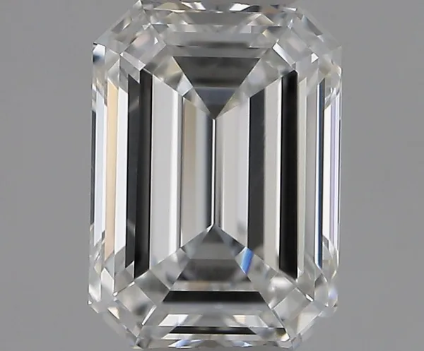 0.7ct EMERALD F SI1 Natural diamond