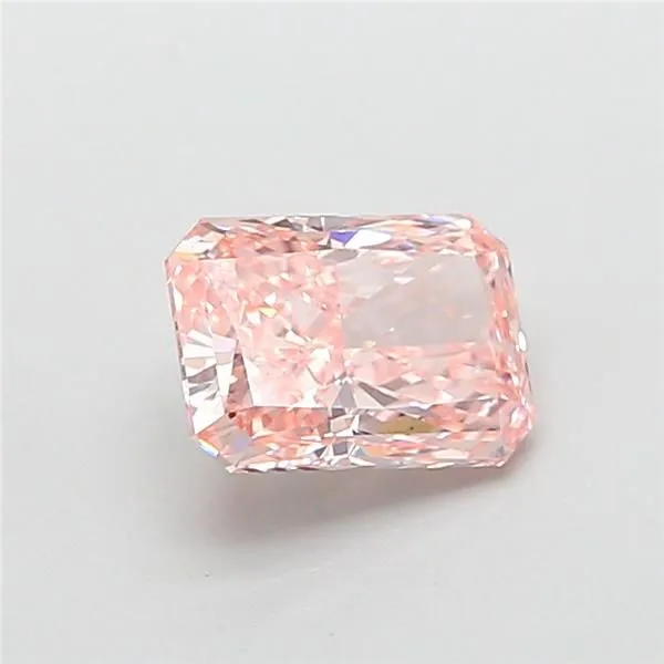 1.05ct RADIANT Fancy Intense Pink VS1 Coloured Lab diamond