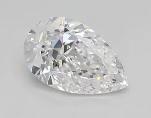 0.85ct PEAR D VVS1 Lab diamond