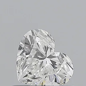 0.61ct HEART E VVS2 Natural diamond