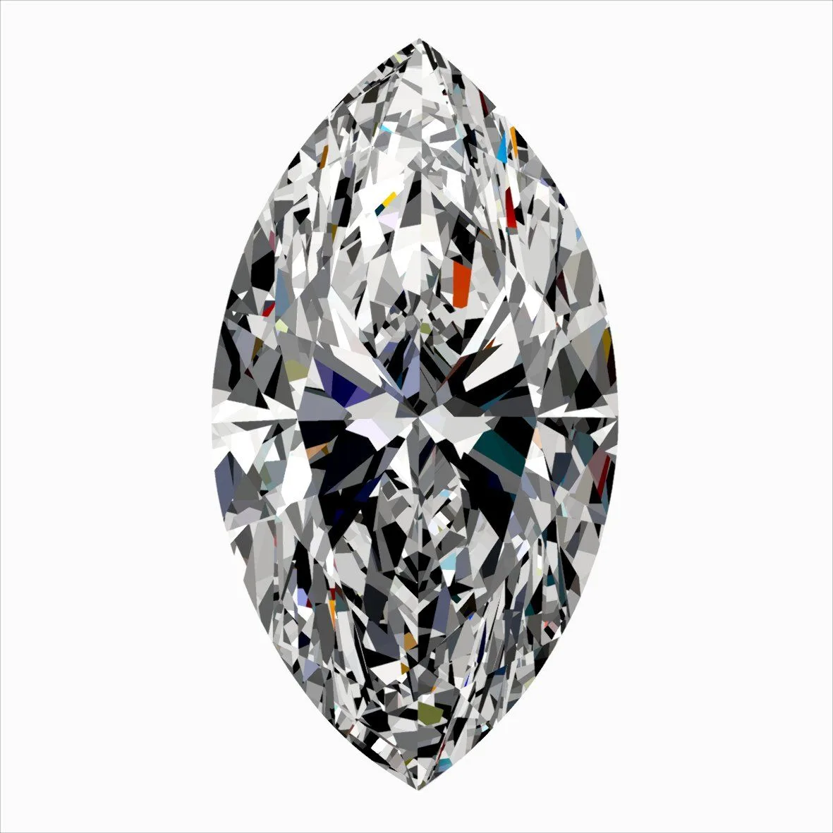 0.31ct MARQUISE F VVS2 Natural diamond