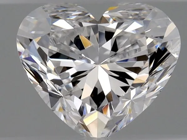 0.7ct HEART D VS2 Natural diamond