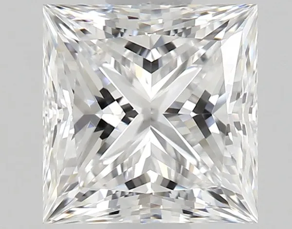 0.81ct PRINCESS D VVS2 Natural diamond