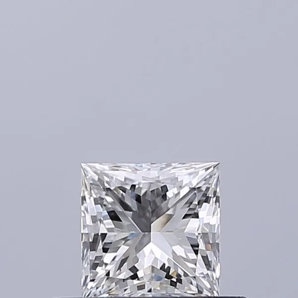 0.41ct PRINCESS E VVS1 Natural diamond