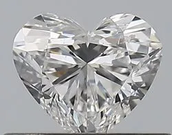 0.4ct HEART F SI2 Natural diamond