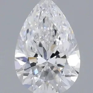 0.42ct PEAR D VVS1 Natural diamond