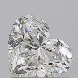 0.9ct HEART H IF Natural diamond