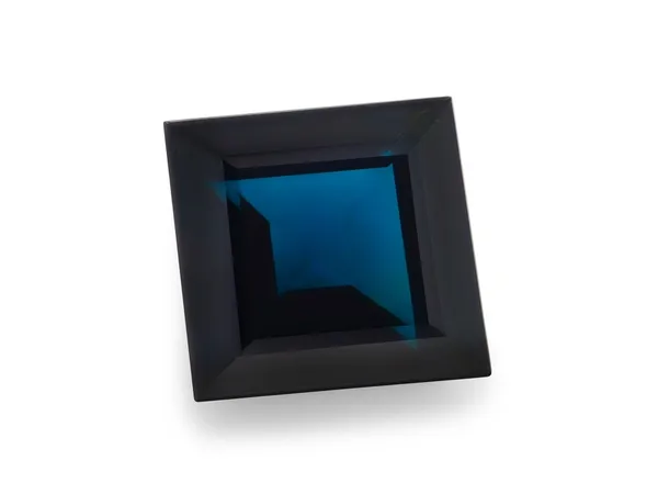 3.07ct Blue Sapphire, Square cut gemstone