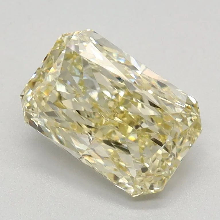 1.27ct RADIANT Fancy Intense Yellow VVS2 Coloured Lab diamond