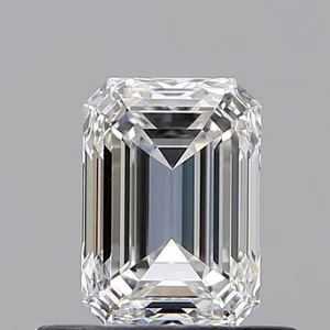 0.6ct EMERALD F VVS1 Natural diamond